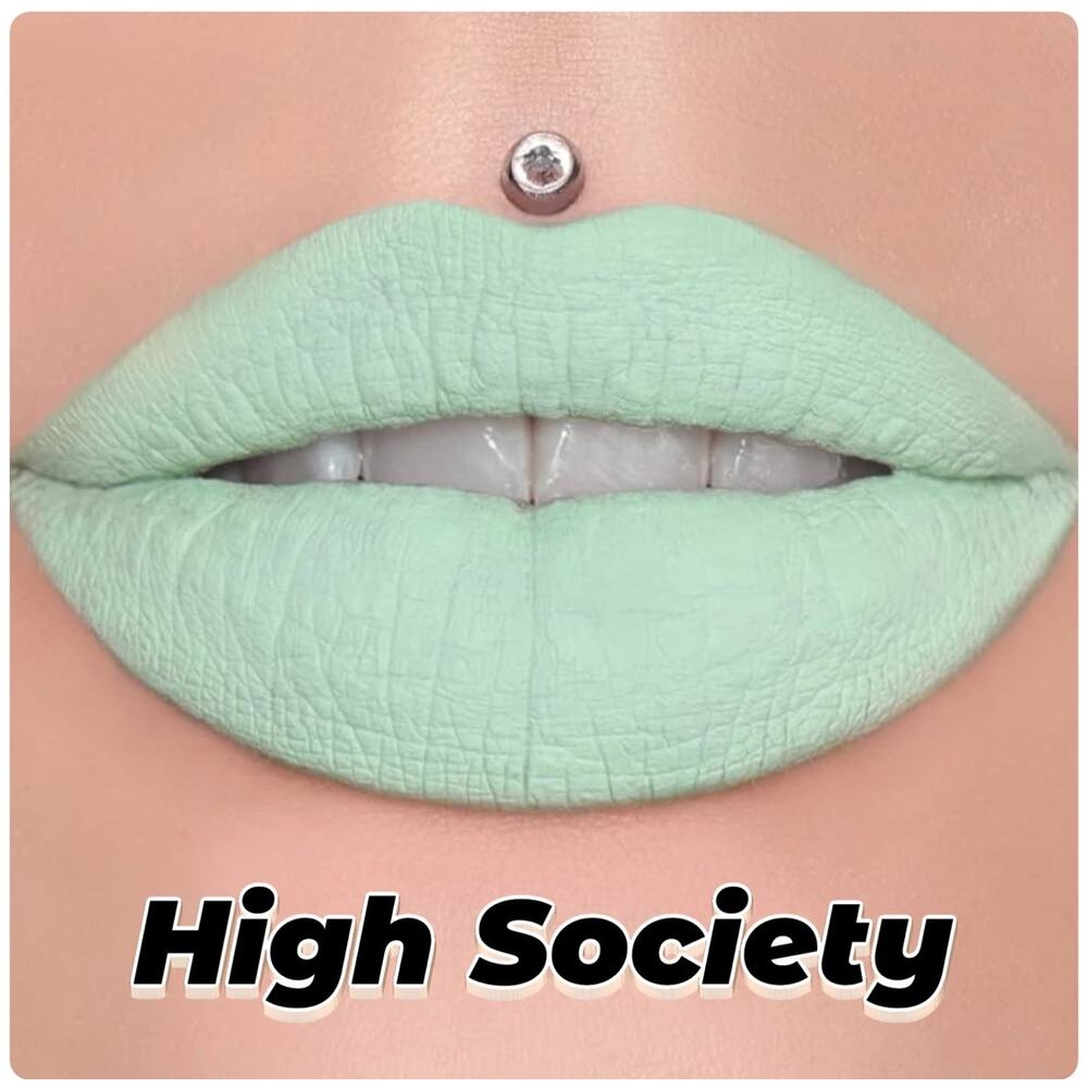 Jeffree Star Velour Liquid Lipstick in the Hot Pink box. - High Society